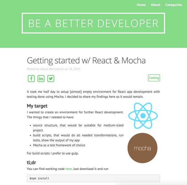 BeBetterDeveloper